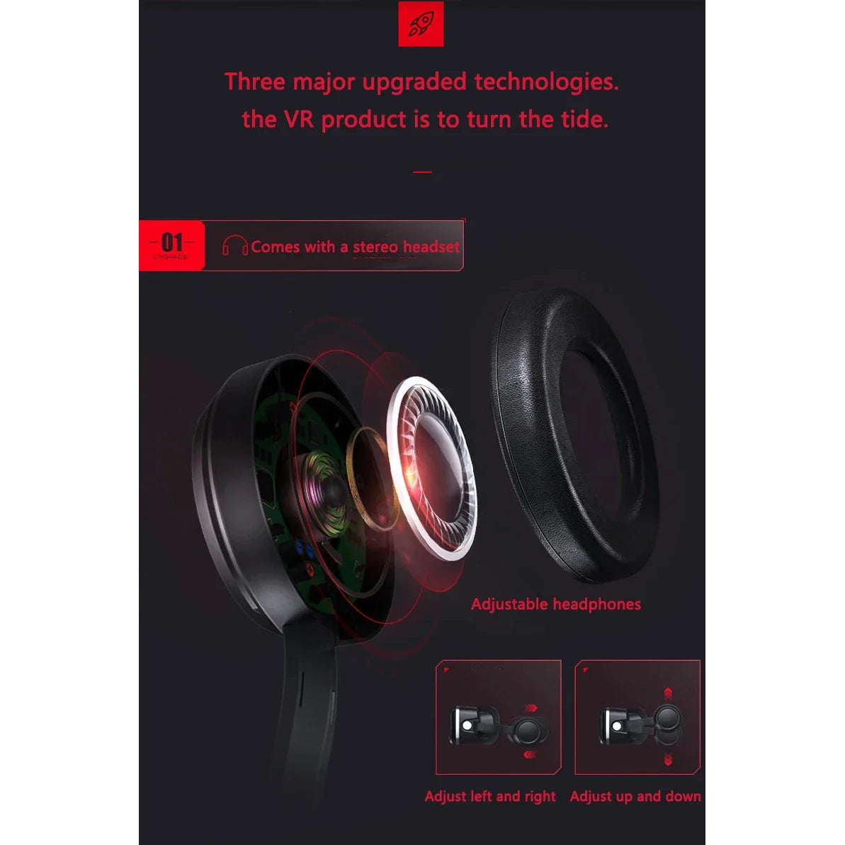 VR Shinecon 10.0 Helmet 3D Glasses Virtual Reality Casque For Smartphone Smart Phone Goggles Headset Viar Video Game Binoculars Secondary image