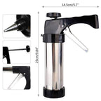 Stainless Steel Cookie gun Cake Cream Decorating Gun Cookie Making Machine Nozzles Mold Pastry Syringe Extruder Baking Tools