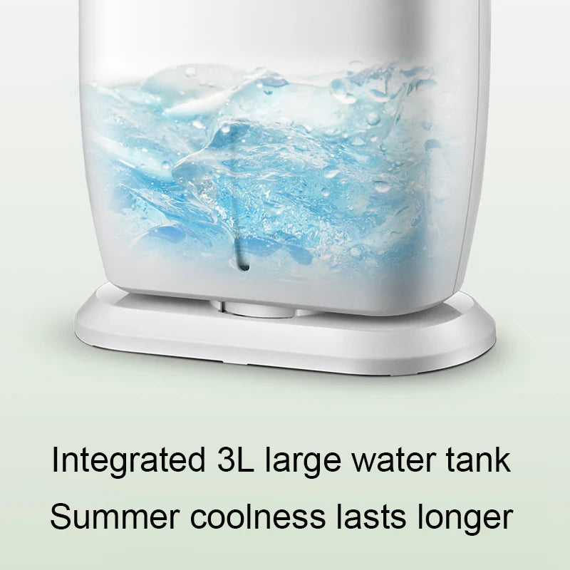 Water-Cooled Air Conditioning Fan Chiller Leafless Electric Refrigeration Cooling Remote Timer Humidifier Conditioner Cooler  EU