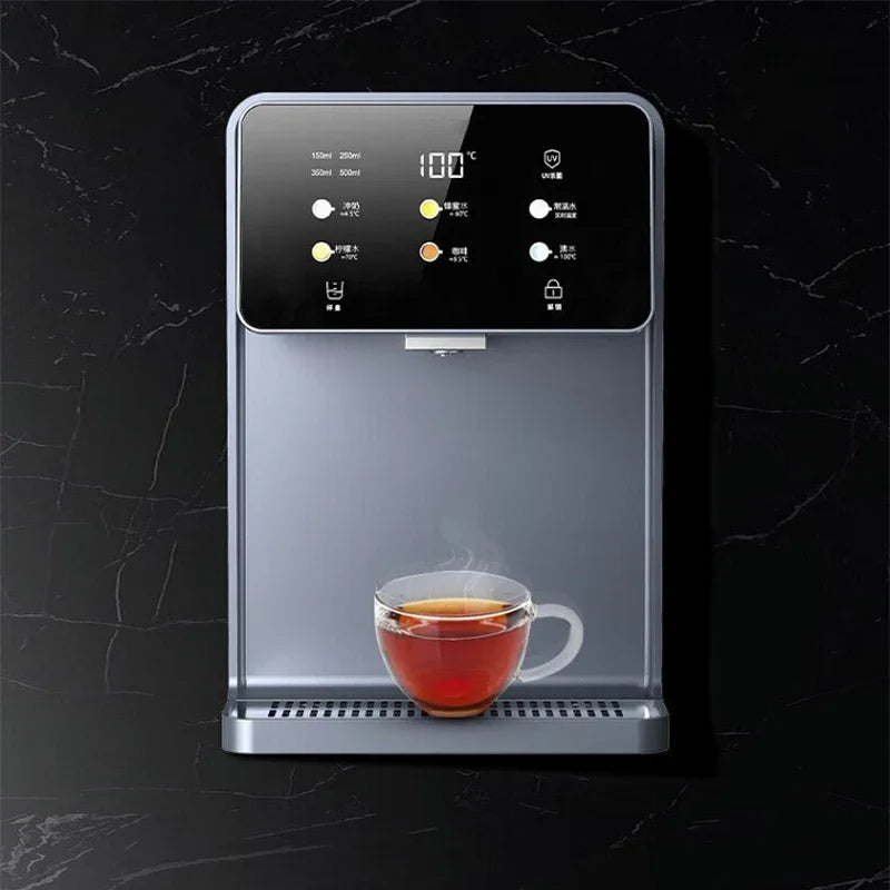 Wall-mounted Instant Hot Water Dispenser UV Sterilization Quantitative Water Outlet 100℃ Water Boiler Home Smart  Dispenser
