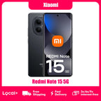 Xiaomi Redmi Note 15 5G 8GB 256GB 6.77" FHD+ AMOLED Display Snapdragon 6 Gen 3 108MP Camera 5520mAh Battery without charger