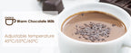 BioloMix 5-in-1 Smart Milk Frother w/LED Touch Display, Style Foam for Coffee & Lattes,Hot And Cold Foam Maker