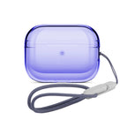 Clear Silicone Case for Airpods Pro 2 2022 Transparent Soft TPU Cover Case With Rope Earphone Accessories for Apple Airpod Pro 2