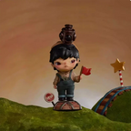 POP MART Hirono x Le Petit Prince Serie Blind Box Toys Mystery Box Mistery Caixa Action Figure Surprise Cute Model Birthday Gift
