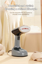 1500W Handheld Steam Hanging Iron Touch Screen Control 15 Seconds Fast Preheat 150ml Portable Home Small Fabric Clothes Steamer