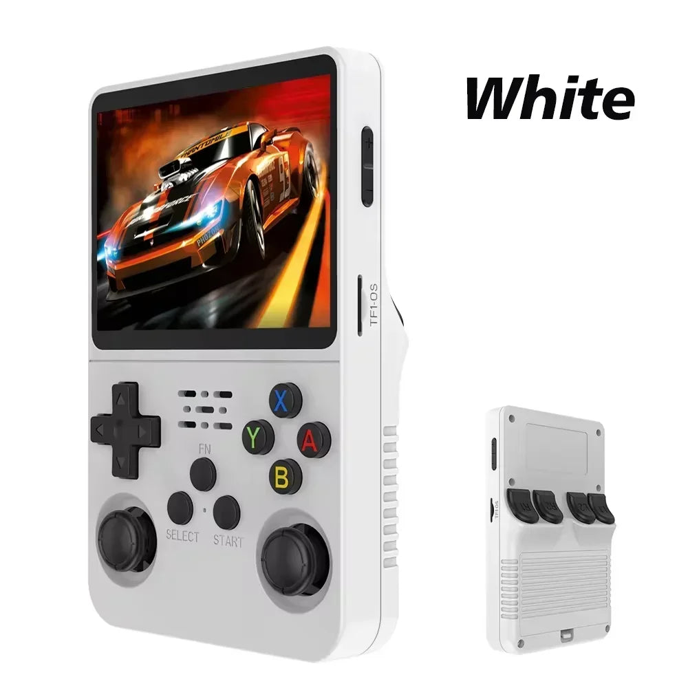 R36S Retro Handheld Video Game Console Linux System 3.5 Inch IPS Screen Portable Pocket Video Player R35S 64GB 15000 Games