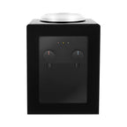 Compact Electric Water Cooler Fast Heating Hot Cold Desktop Dispenser with Removable Basin for Home Office Bedroom Use