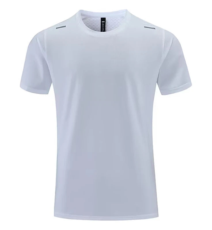Custom LOGO Sports T-shirts For Men Jogging Shirt Fitness Training Gym Sportswear Casual Outdoor Running Short Sleeve T-shirt