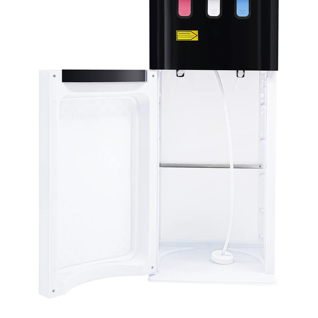 Electric Hot and Cold Water Cooler Dispenser, Versatile Standing Bottom Loading Water Dispenser for Home Office, 110V US/220V EU