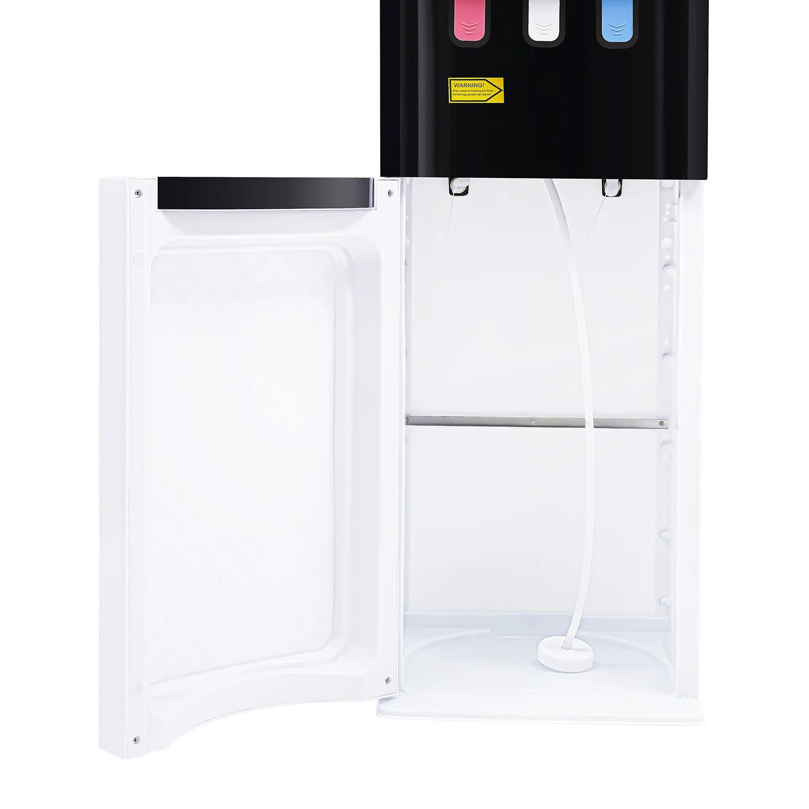 Electric Hot and Cold Water Cooler Dispenser, Versatile Standing Bottom Loading Water Dispenser for Home Office, 110V US/220V EU