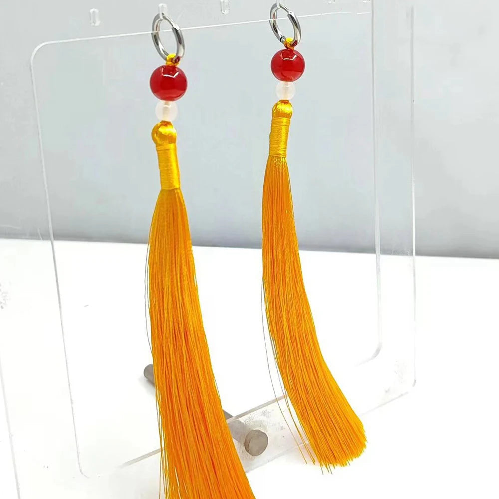 WIND BREAKER Hayato Suo Earrings Cospaly Halloween Eyepatch Unisex Tassels Pendant Novelty Prop Role Soft Single-Eyed Eye Mask