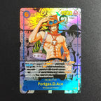 28 Style DIY ONE PIECE CARD Game Luffy Sanji ACE Zoro Shanks Nami Teach Sabo Manga Alt Art SEC English Collection Anime Cards