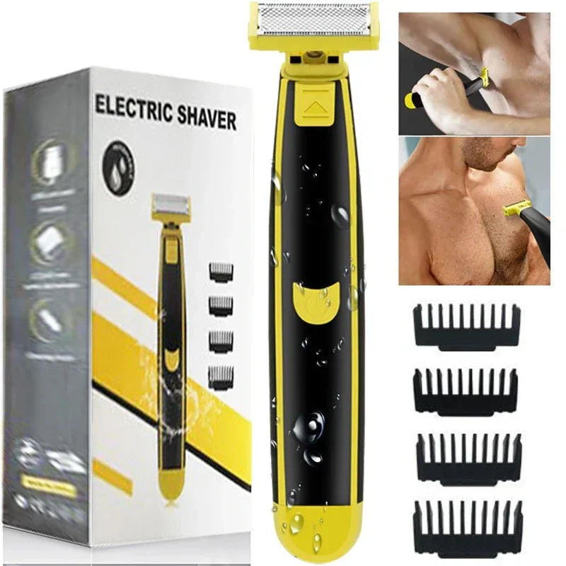 Intimate Haircut Mens Shaver Razor Sensitive Areas Shaving Machine Men Hair Removal Epilator Trimmer for Bikini Body Main image