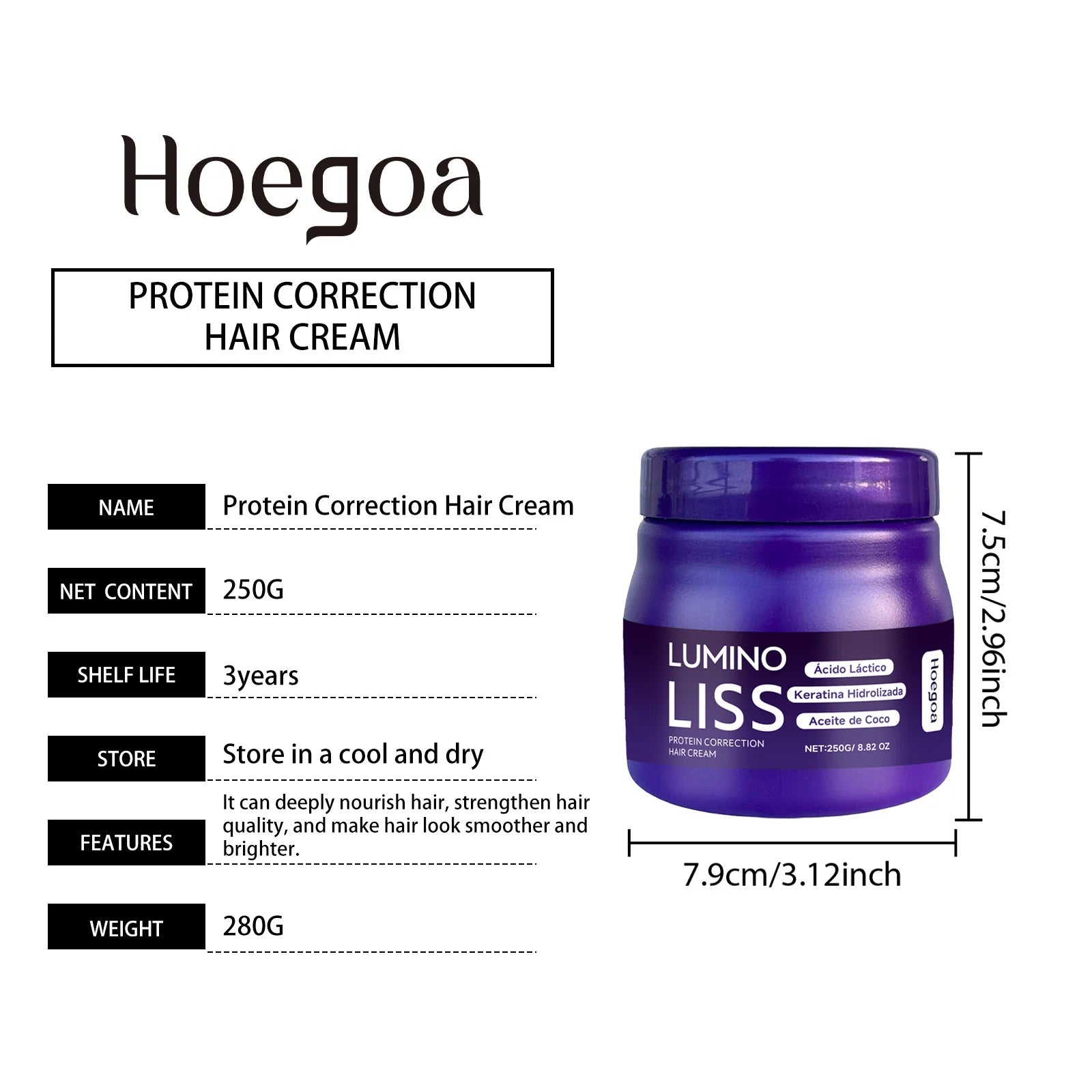 250g Keratin Straightening Hair Mask Restore Hair Soften Gloss Straightener Deep Repair Conditioner For Dry Damaged Frizzy Hair