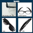 Japan Anime Detective Conan LED Light up Glasses color change funny Luminous crossdresser glasses Cosplay men Novelty Costumes