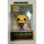 New FUNKO Keychains Disney Demona Princess Bella Ariel Alice Anna Elsa Bell Jack Sally stitch Action Figure Toys Ornaments
