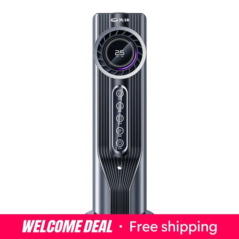 USB mini air cooler: nano spray humidification, water cooling, fast cooling, multi-speed timing, portable for office Air cooler