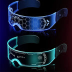 Japan Anime Detective Conan LED Light up Glasses color change funny Luminous crossdresser glasses Cosplay men Novelty Costumes