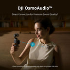 (Pre-activated) DJI Osmo Pocket 3 Camera, 1" CMOS, 4K/120fps, 3-Axis Gimbal, 2" Rotating Touchscreen
