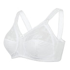 Large Size Sexy Bra for Women Ladies Underwear Translucent Lace Chiffon Wireless Minimizer Lingerie Brassiere Bralette Tops