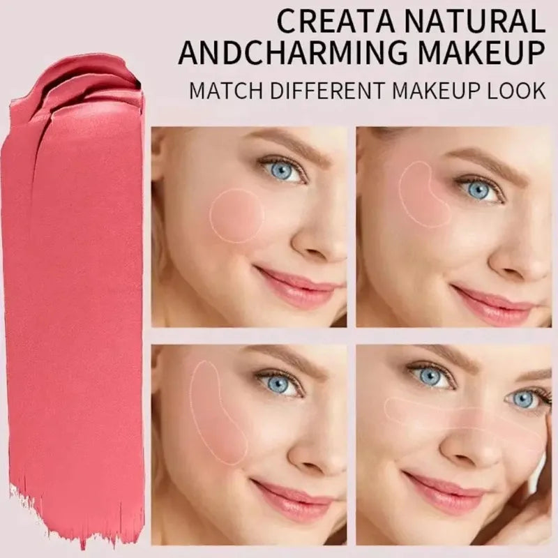 Rare Beauty Melting Cream Blush Makeup Matte Pearlescent Texture Glitter Blush Highlighter Bright nourish moisturize Lip Gloss