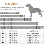 Pet Dog Collar Nylon Reflective Neck Collar for Small Medium Large Dog Pet Leash Collars for Dog Supplies Pet Accessories