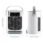 Mini Air Conditioner Air Cooler Fan Portable Water Cooling Fan Mobile Air Conditioning Fan For Room Office Cars