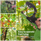 SWANSOFT B13 Garden Plant Binding Machine 50mm Binding Pliers for Vegetables Grapes Cucumbers Plants Garden Tool