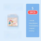 5pcs multi-size maternity bag storage bag Mother and baby outing clothes diaper travel packaging Zipper bag