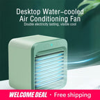 New Portable USB Chargeable Mini 3 Gear Air Conditioner Cooler Fan Air Conditioner Air Cooling Office Desktop Fan