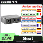 3DMakerpro Seal 3D Scanner, 0.05mm Resolution, 0.01mm Accuracy, 24-bit Color Capture, Anti-shake Lens, 5x More Detail Per Unit