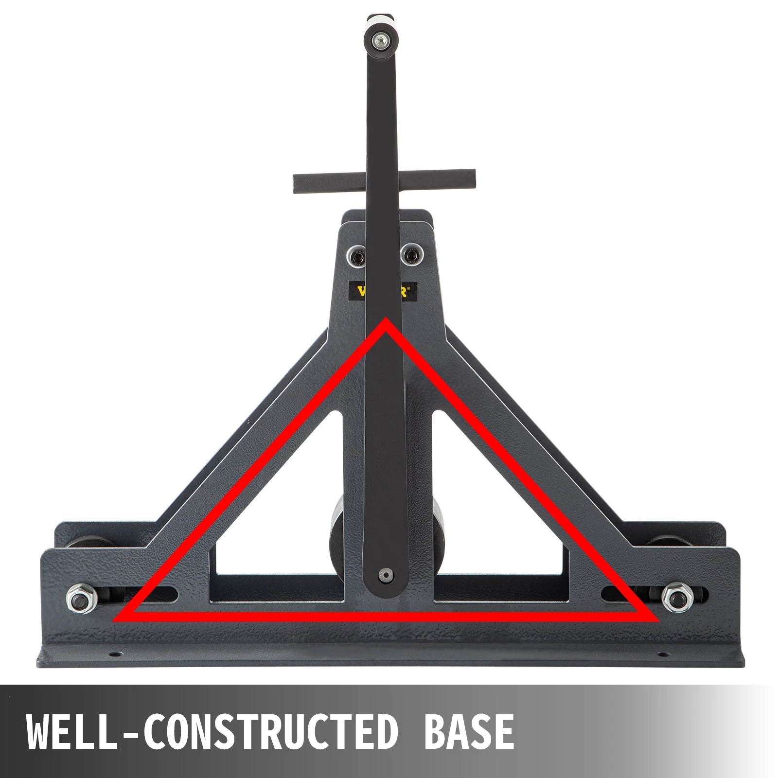 SucceBuy Manual Tube Roller Bender 1-1/2in For Mild Steel Cooper Adjustable Manual Square Rectangular Tube Bending Rolling Tool