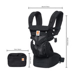 Egobaby Omini the 360   Is a Breathable Mesh Baby Carrier with Ventilation All Around. Designed for Infants to Toddlers. Features Lumbar Support.