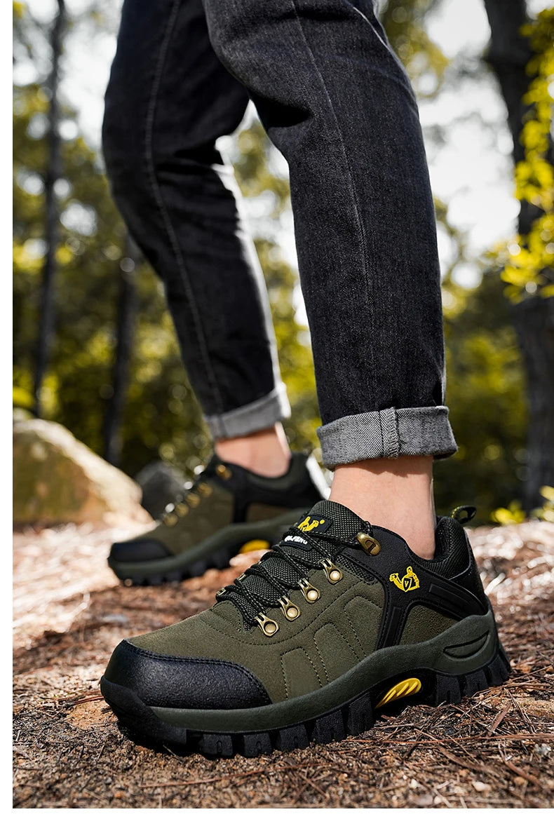 Mens & Women Classical Hiking Boots Summer Winter Outdoor Non Slip Fashion Sneakers Ankle Boot Boys Rubber Climbing Shoes Autumn