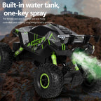 4WD RC Drift Car With Music Led Lights 2.4G Gesture Radio Remote Control Spray Stunt Car 360° Rotating Climbing Car Toys Gift