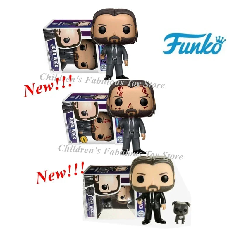 Funko POP JOHN WICK 387# 580# Vinyl Action Toy Figures Collectible Model for Children 10cm with Box Christmas Gifts Toys Main image