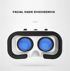 VR Glasses 3D Virtual Reality Headset Devices Helmet Lenses Goggles Smart For Smartphones Phone Cell Mobile Game Viar Viewer Set
