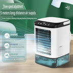 Quiet 3-Speed Portable Air Conditioner Mini Evaporative Cooler Humidifier for Bedroom