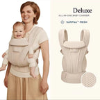 Egobaby mini Deluxe Baby Carrier Ergonomic Kangaroo Infant Kid Sling Back Front Facing Backpack Wrap Baby Bag 0-36 Months