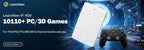 Launchbox 500GB Game Hard Drive Portable Gaming HDD with 3700+PC/3D Games for PS4/PS3/PS2/Wii/WiiU/Switch Game Console for PC