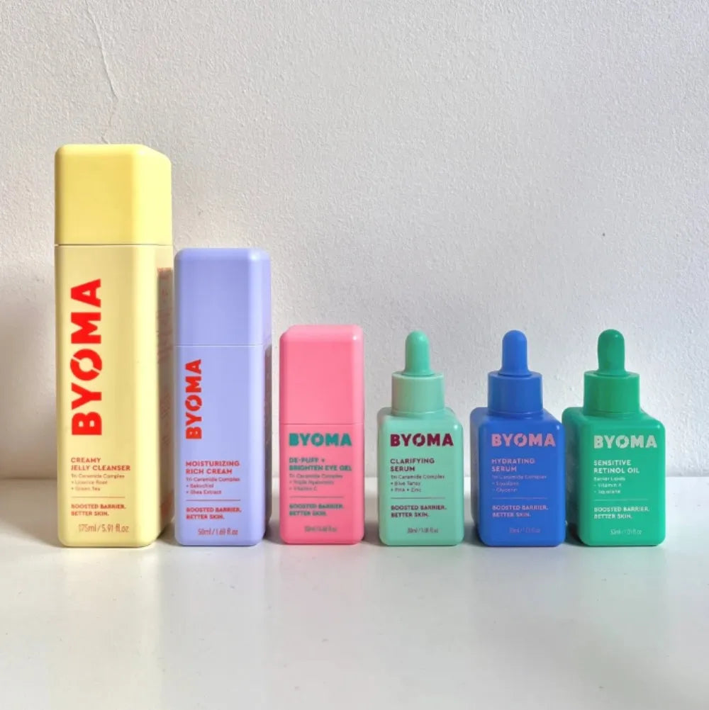 Boosted Barrier Better Skin Care - Hydrating Recovery Oil, Hydrating Serum, Moisturizing Gel Cream, Phyto-Mucin Glow Serum