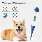FREEPOWER Thermometer for Medical Purposes Reusable with Flexible Tip for Poultry Houses Clinic Diagnosis for Pet Use