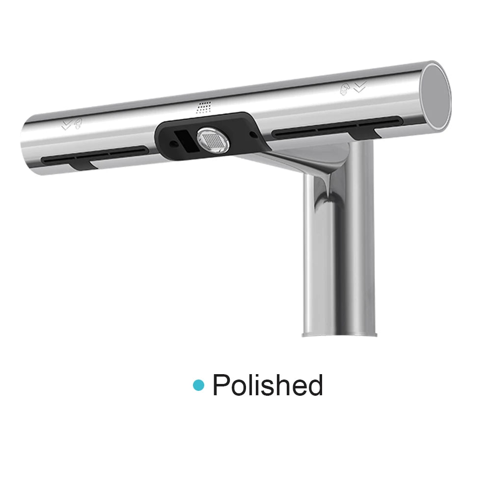 AIKE 2-in-1 Automatic Sensor Tap Hand Dryer Stainless Steel Integrated Basin Faucet High Speed Air Hand Drying Device AK7120