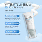 50ml Sunscreen Cream Moisturizing Soften Skin Lighweight Non-sticky Natural Radiance High Sun Protection Facial Skincare