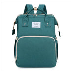 Mommy Diaper Bags Baby Bed Mother Large Capacity Nappy Milk Bottle Backpacks with Changing Mat Convenient Baby Nursing Bags