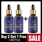 WK JALY Dark Self Tan Drops, Natural Self Tanner, Face & Body Glow with DHA, Carrot Oil, Aloe, Buildable, Streak Free Tan, Vegan