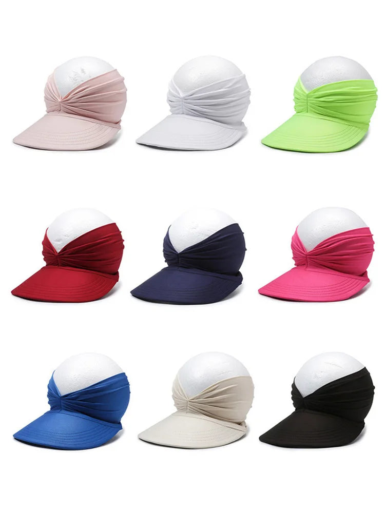 Beach Sunshade Hat Sun Protection Hat Tanning Sunscreen Outdoor Surfing Sports Swimming Cap 2026 New