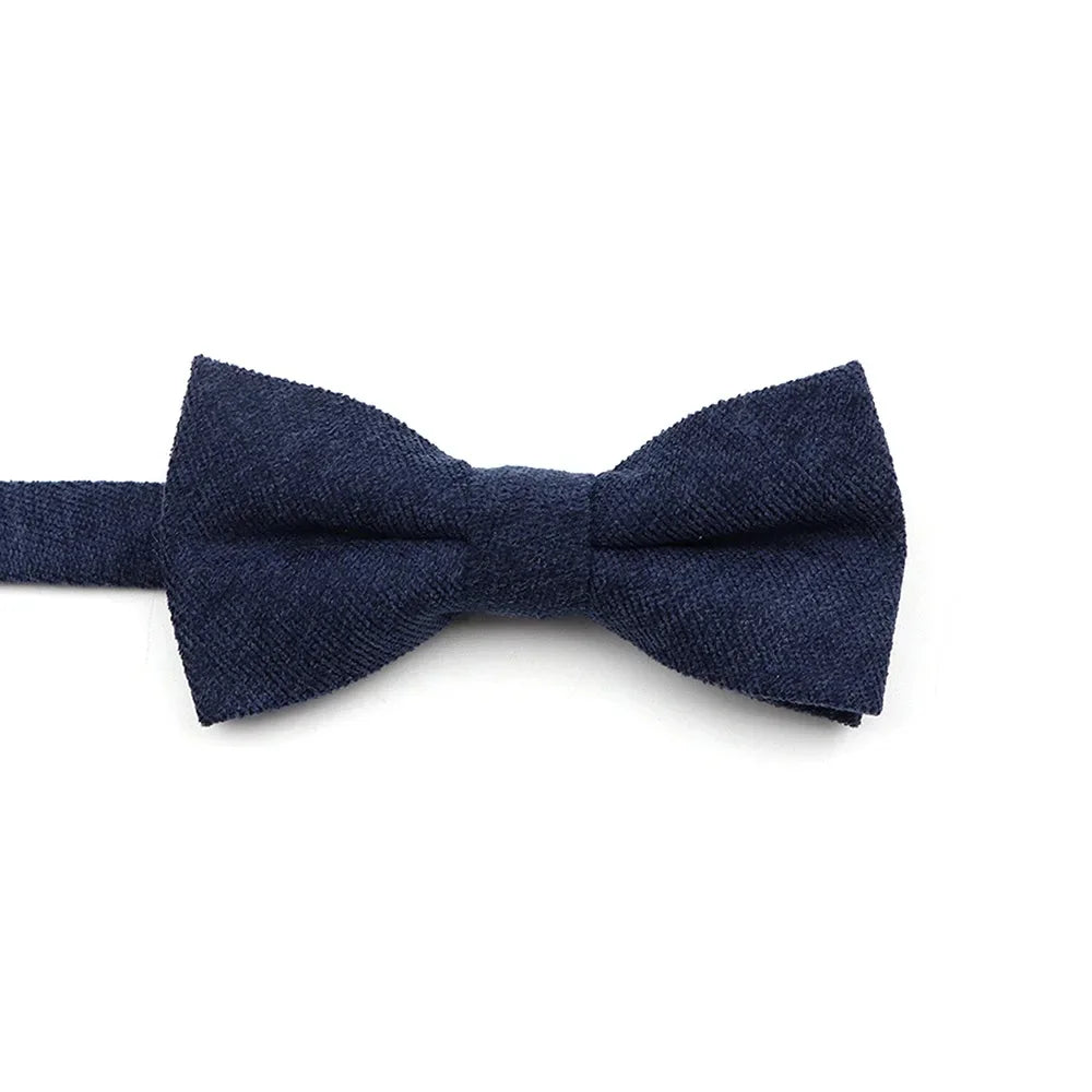 NEW Macarons Suede Bow Tie Adult Child Solid Color Men Bow Tie Super Soft Suede Classic Shirts Bowtie Bowknot