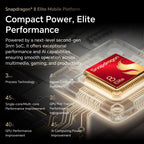 HONOR Magic V5 Global Version Original 5G Smartphone Dual HDR OLED Display Snapdragon 8 Elite 5820mAh 7.95" 66W SuperCharge