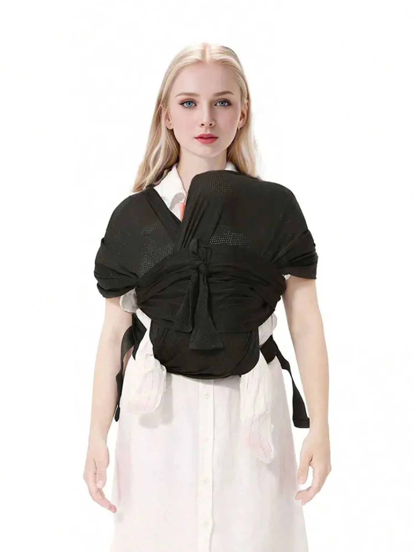 Adjustable Newborn Baby Sling Soft Breathable Air Mesh Carrier Infant Wrap Hipseat Gridding Cloth Wrap for Comfortable Wearing